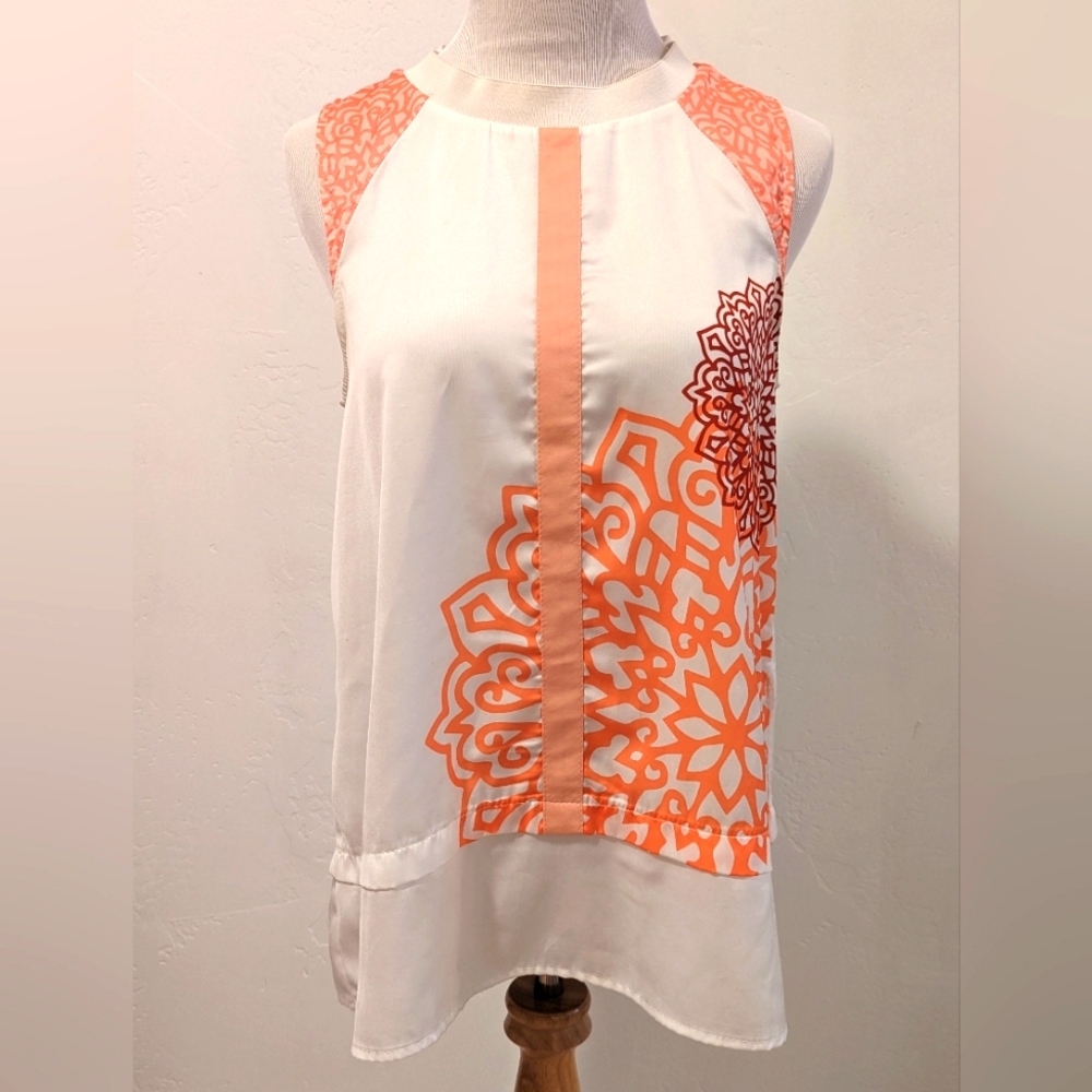 Desigual Sleeveless Flowy Shirt